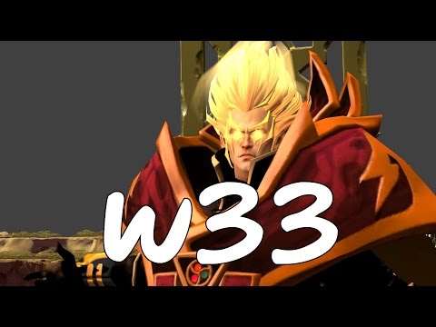 w33 Invoker Ranked Gameplay 8000 MMR