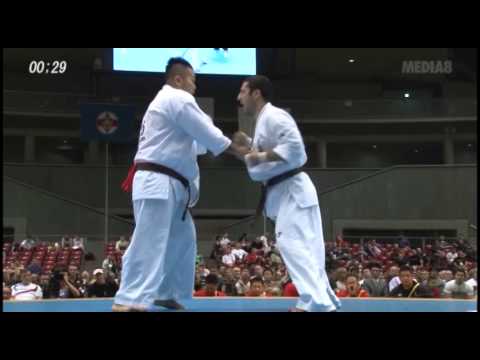 The 10th Worlds Open Karate Tournament TOKYO 2011 NICOLAE STOIAN vs NORIO MATSUMURA