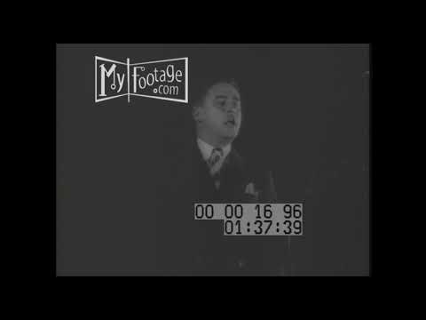 1930s Aimee McPherson Church Service