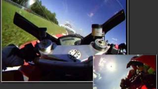 preview picture of video 'Few laps on Most race track with Ducati 1098 #1'