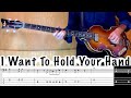 I Want To Hold Your Hand | Bass Cover w Tabs | Isolated Hofner