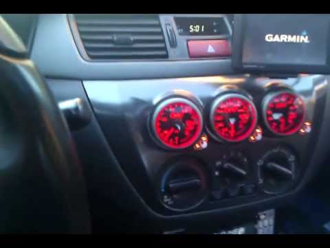 Evo With Prosport Halo Gauges