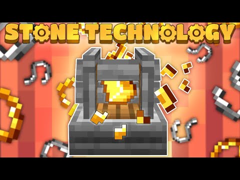 CyberFuel Studios - CREATE POWER GENERATION & MACHINES! EP3 | Minecraft Stone Technology [Modded Questing StoneBlock]
