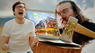 Filmmaker's laptop gets axed