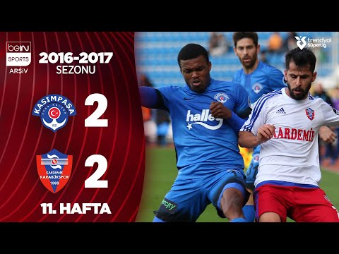 Kasımpaşa (2-2) Karabükspor | MAÇ ÖZETİ | 11. Hafta - 2016/2017