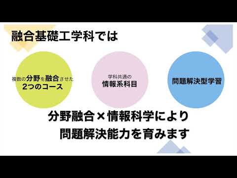 【学科紹介】九州大学工学部融合基礎工学科