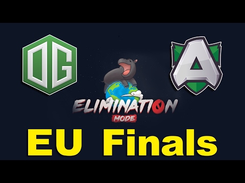 |OG vs Alliance| Elimination mode 3.0.| EU Finals| Dota 2 Highlights|