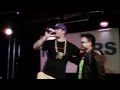 MC Lars surprises DJ Steven when they performed "Mr. Raven" at the Slidebar