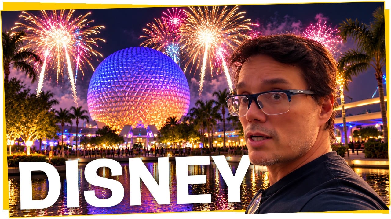 PASSEIO IRADO NO PARQUE EPCOT DA DISNEY A NOITE EM ORLANDO