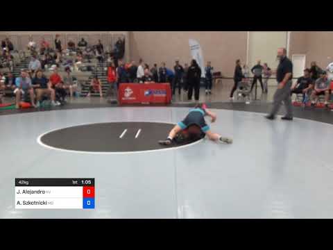 42 Kg Rr Rnd 1 Juliana Alejandro Team Nevada Vs Alex Szkotnicki Team Maryland