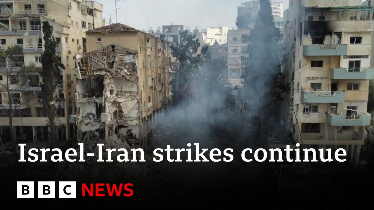 Iran missiles cause multiple casualties in Israel as Israeli strikes hit Tehran oil depot | BBC News