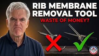 Rib Membrane Removal: Serrated vs. Smooth Blades!