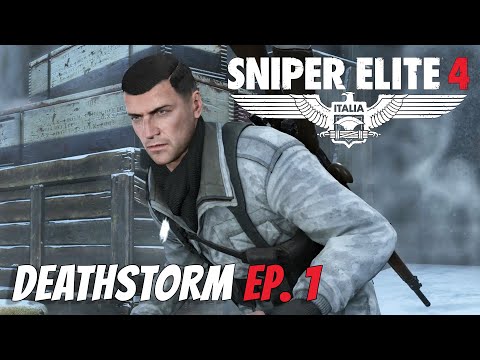 Deathstorm DLC / Ep.1: Winter in Italy (Inception) / SNIPER ELITE 4 / Guns Blazing 4K Gameplay PC