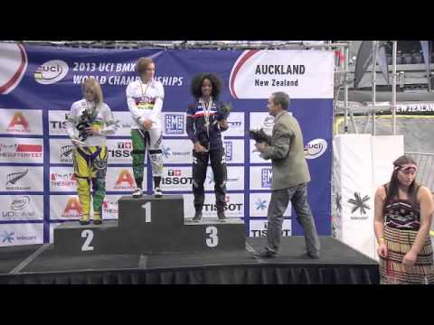 Elite Womens Award Ceremony - 2013 UCI BMX World Championships