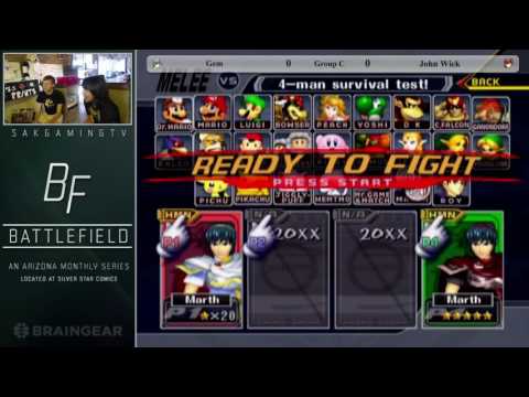 BF 7.5 Group C - Gem (White Marth) vs John Wick (Red Marth)