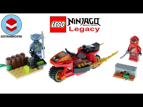 Vidéo LEGO Ninjago 71734 : La moto de Kai