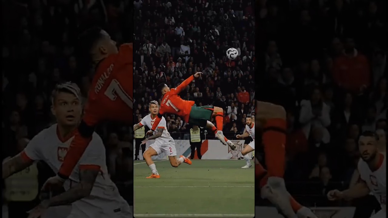 Cristiano Ronaldo’s GOAT Moments 🐐⚽🔥 | #shorts #ronaldo #football