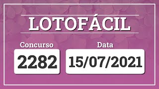 Capa de LOTOFÁCIL 2282