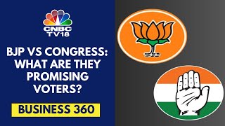BJP&#39;s Manifesto Vs Congress&#39; Manifesto: The Big Promises | Lok Sabha Elections 2024 | CNBC TV18