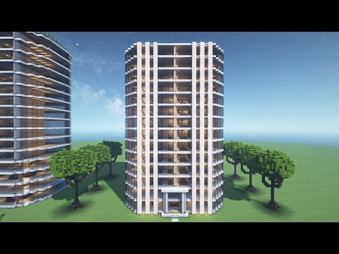 Minecraft tutorial: How to build a Minecraft apartment #3 & full interior
