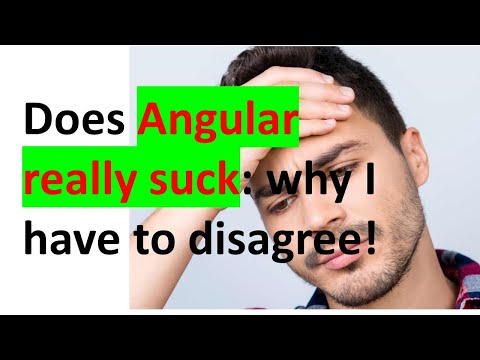 Does Angular really suck: why I have to disagree!