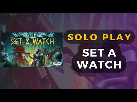 Set A Watch Board Game - Partial Solo Playthrough | DaniCha
