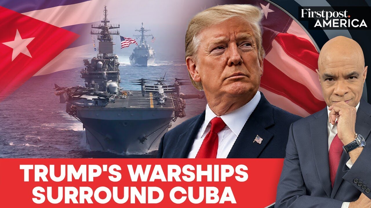 Trump Positions Warships And Troops Near Cuba Amid Invasion Speculation | Firstpost America | N18G