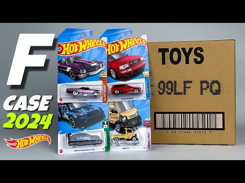 Unboxing Hot Wheels 2024 - F Case!