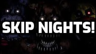 How to use Fnaf 4 cheat codes!!!