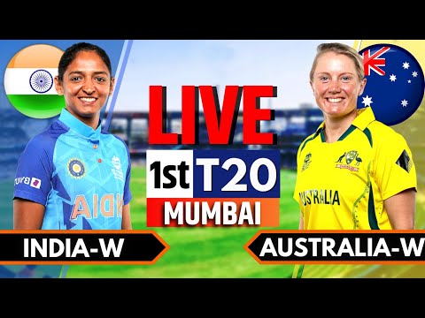 India W vs Australia W T20 Live | India Women vs Australia Women Match Live | IND W vs AUS W Live
