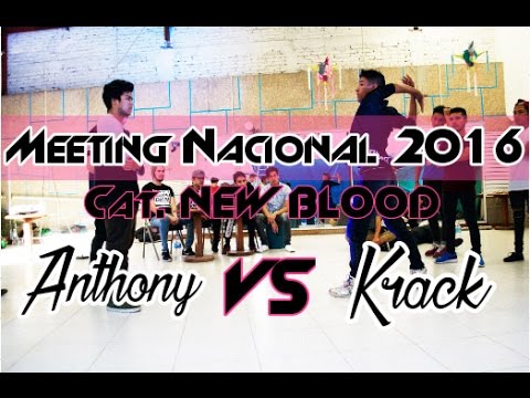 ANTHONY vs KRACK || Cat. NEW BLOOD || Meeting Nacional de Electro Dance 2016