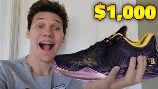 BUYING THE SIGNED $1,000 LONZO BALL ZO2 SHOES!