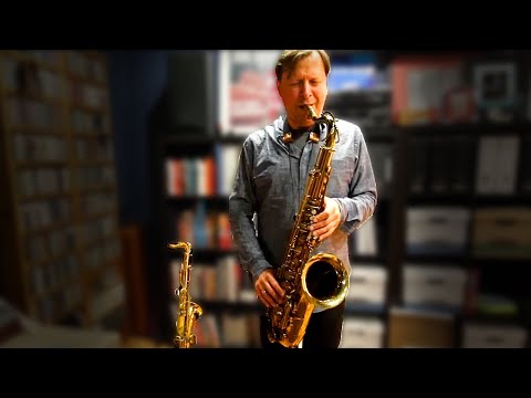 Chris Potter tries my Mark VI, SBA saxophones and Otto Link mouthpiece