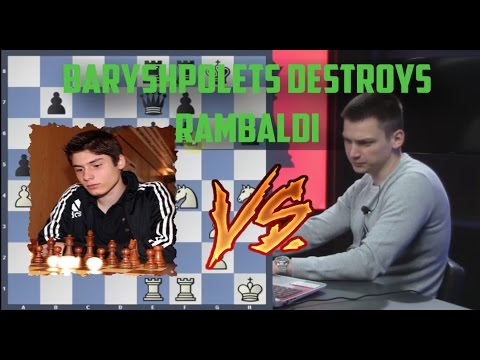 Amazing tactics have been seen! Baryshpolets - Rambaldi [STL Winter Chess Classic]
