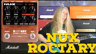 Video thumbnail for Nux Roctary Demo and Review by Guitar Safari