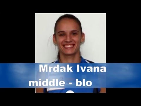 Ivana Mrdak-Middle blocker-Highlights season 2015-2016