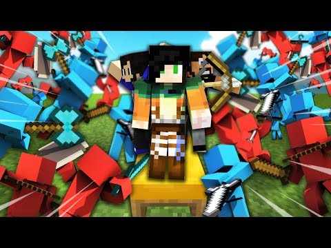 40 ROSSI vs 40 BLU nelle NUOVE BEDWARS XL