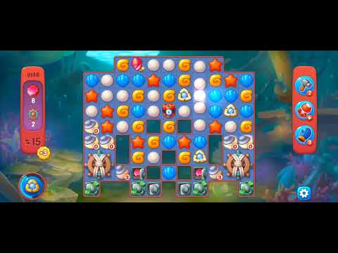 Fishdom Hard Level 9146 (with ingame boosters) @choraelmin