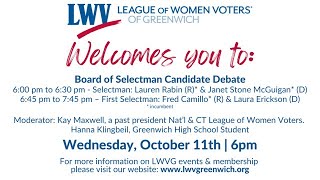 Debate 2023: Board of Selectmen