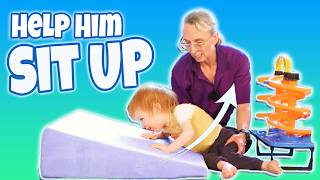 Still Can’t Get into Sitting? Try This Wedge Setup | Pediatric PT for SMA #18 🚗