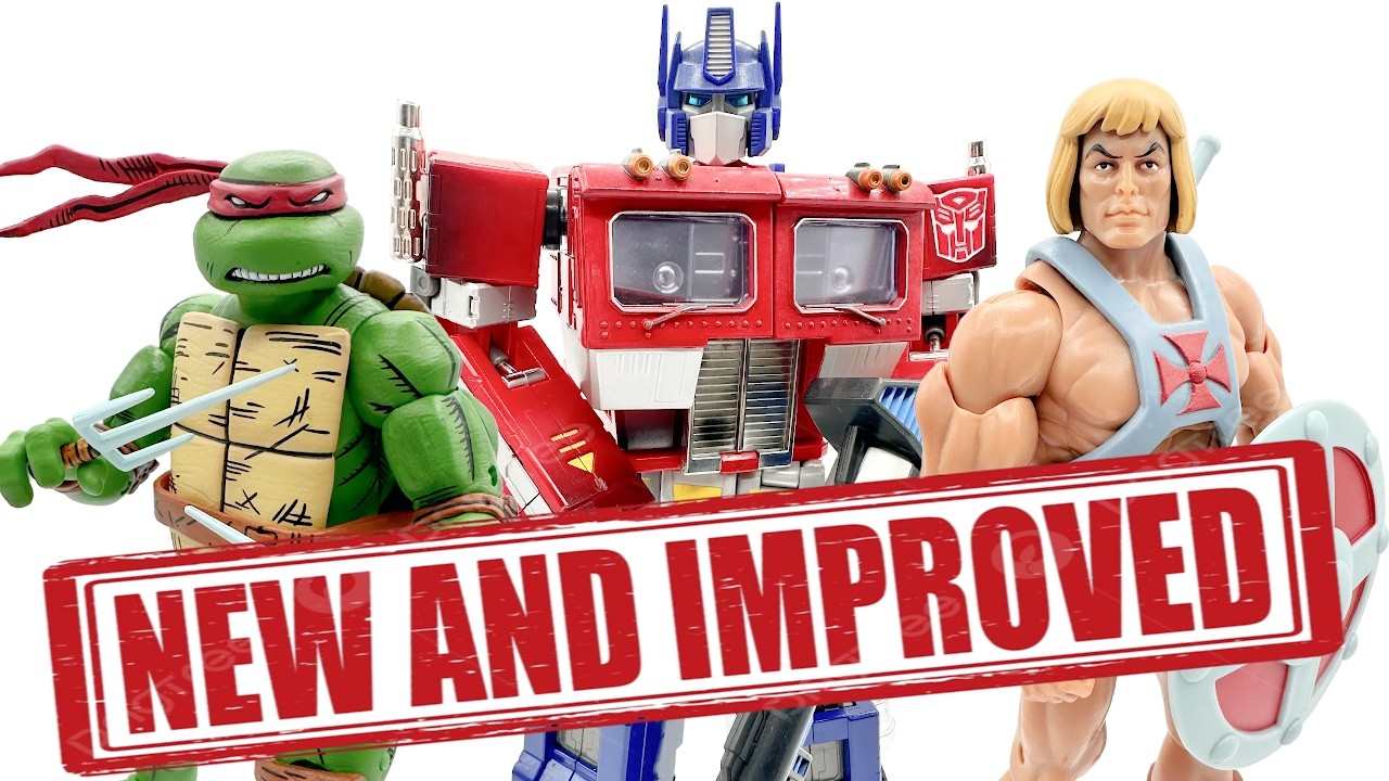 TOP 10 REINVENTED 80's TOY LINES!!!