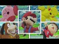 Screen KO All Characters DLC Smash Bros Wii U Smash Bros Ultimate Comparison