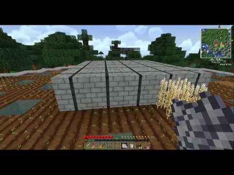 Minecraft Tutorial :  Forestry Mod Multifarm