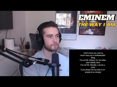 EM IS ANGRY!! EMINEM - "THE WAY I AM" (REACTION)
