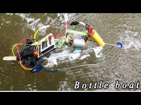 Make An Amazing  Electric Boat With Pepsi Cans and DC motor - DIY BOAT