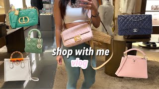 SHOPPING VLOG: Fendi Dior Gucci Louis Vuitton &