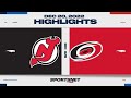 NHL Highlights Devils Vs Hurricanes December 20 2022