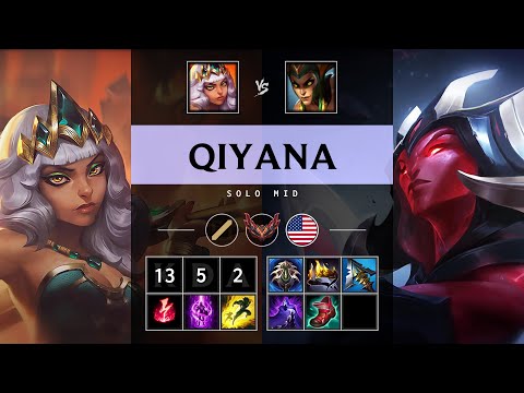 Qiyana Mid vs Cassiopeia: Unstoppable - NA Grandmaster Patch 14.24
