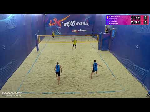 15:50 D. Kharchenko / I. Horiaiev - D. Safonov / M. Horobets 22.06.2022 | Winners Beach Volleyball