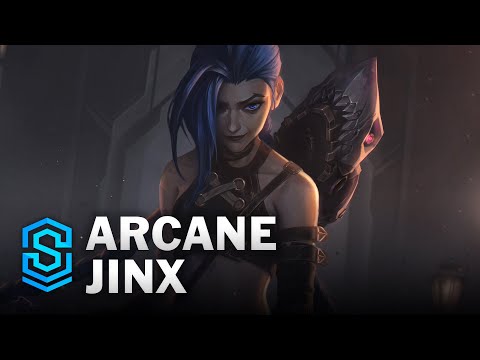 Arcane Jinx Skin Spotlight - League of Legends